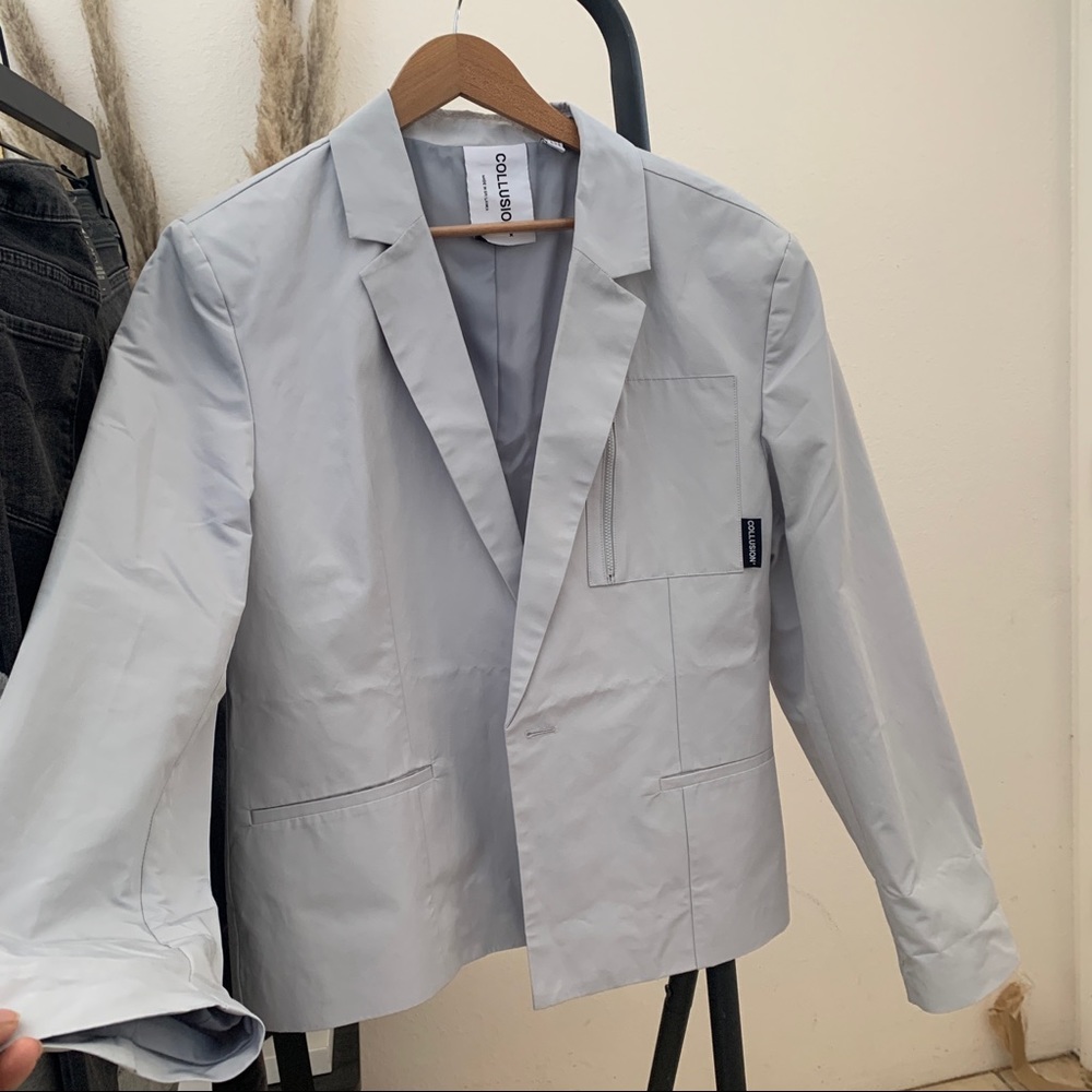 COLLUSION - Gray blazer